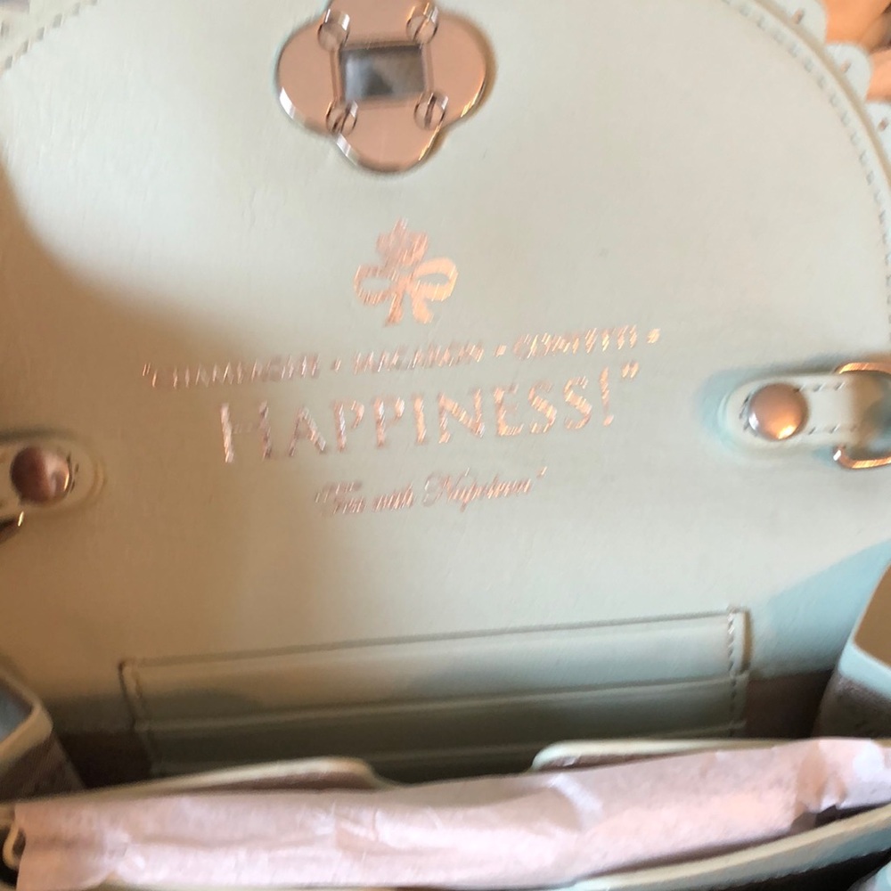 Authentic My Flat in London Mint Green genuine leather. New with tag. - Picture 7 of 14
